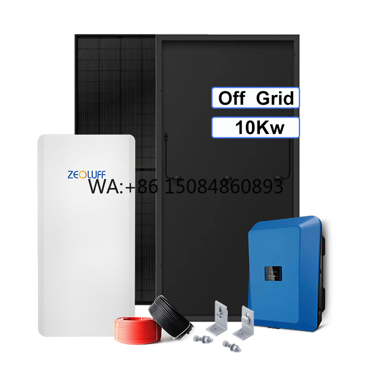 Wind Solar Hybrid Kit - Chińskie zestawy turbin wiatrowych 5kW, system