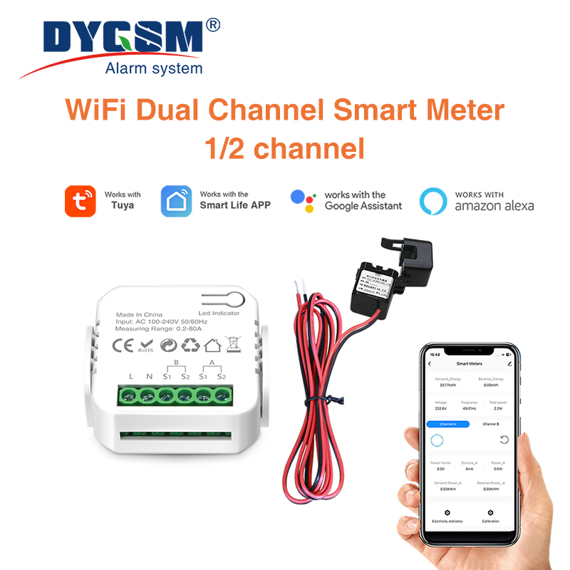Energy Meter Bidirectional - Tuya Smart Wifi Inteligentny licznik energii
