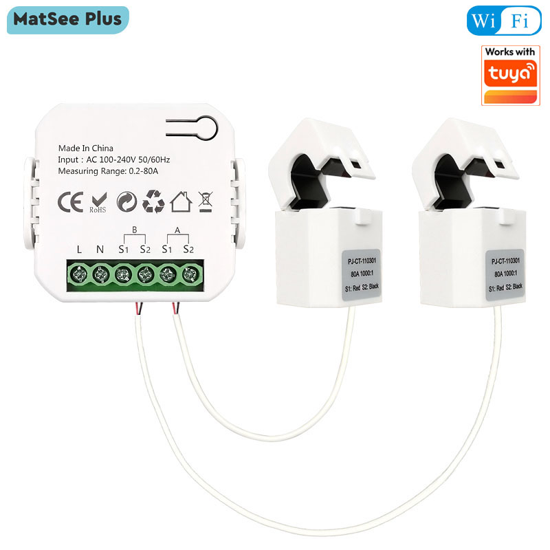 Energy Meter Bidirectional - Inteligentny licznik energii WiFi dwukierunkowy 1/2