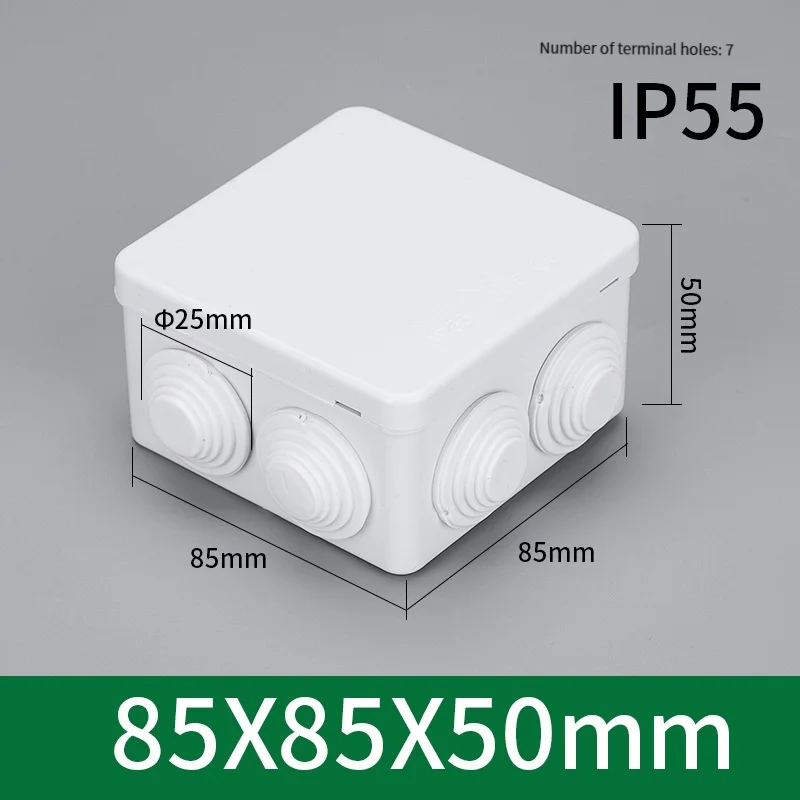 Cable Gland Waterproof - Skrzynka zewnętrzna plastikowa wodoszczelna IP55 85