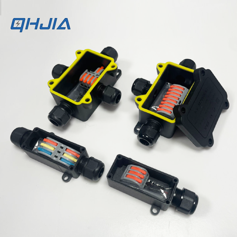 Cable Gland Waterproof - Wodoodporna skrzynka przyłączeniowa IP68 PA66, szybkozłączka