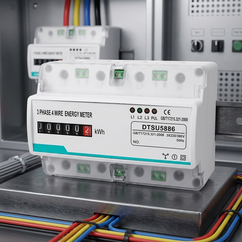 Energy Meter Bidirectional - Licznik energii trójfazowy 4-przewodowy 100A do