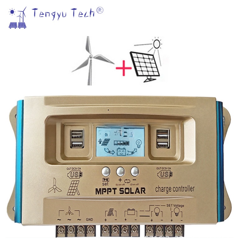 Wind Solar Hybrid Kit - Hybrydowy kontroler ładowania Tengyu Tech Wind