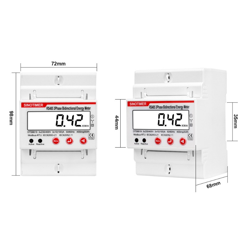Trójfazowy dwukierunkowy liczn – Energy Meter Bidirectional recenzja i cena