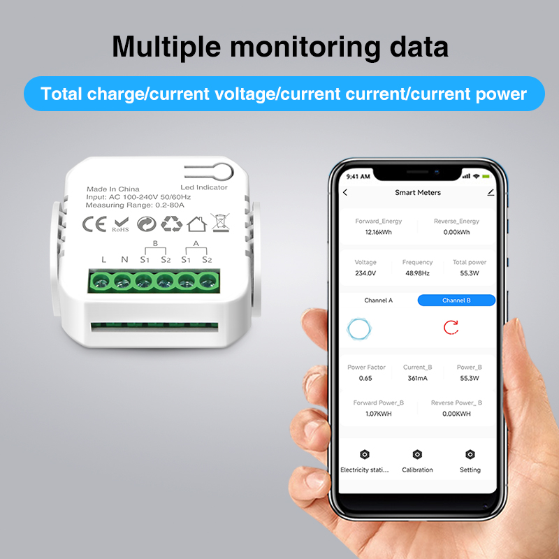Tuya Smart Wifi Inteligentny l – Energy Meter Bidirectional recenzja i cena