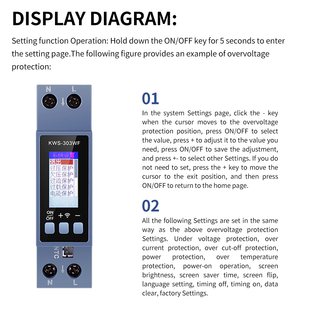 KWS-303 Tuya WiFi Miernik Ener – Energy Meter Bidirectional recenzja i cena